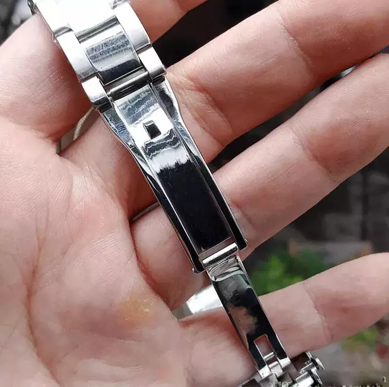Série de relógios em aço inoxidável para homens, mostrador preto, movimento mecânico automático, marca de moda, 40mm, 316L, luxo