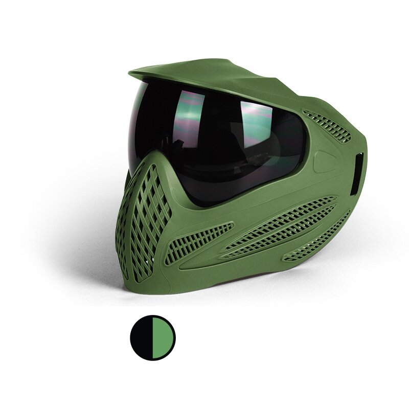Zlangsports Tactical Paintball Airsoft maschera protettiva integrale con visiera parasole CS Cosplay maschere di Halloween Airsoft Acessorios