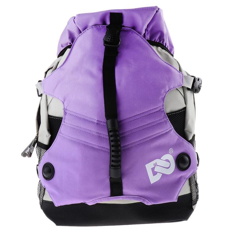 Profesjonalny plecak na wrotki unisex Plecak sportowy na świeżym powietrzu Modne torby outdoorowe Nylonowe, trwałe torby sportowe z wieloma kieszeniami