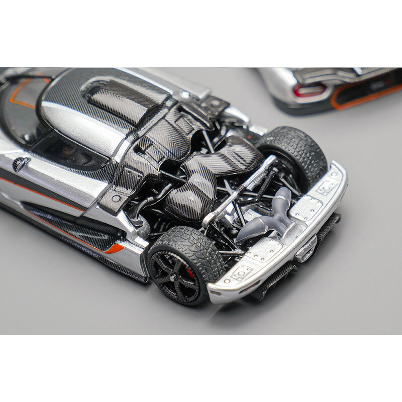 คอลเลกชันโมเดลรถยนต์ขนาดเล็ก TPC แบบเปิดประทุนคาร์บอนไดโอรามา1:64หนึ่ง1ชุดของเล่นคาร์บอนไดโอรามามีในสต็อก
