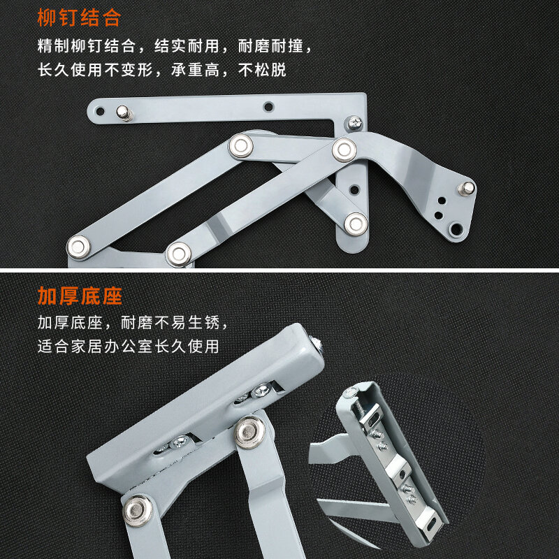 Cabinet Vertical Upturning Door Support Rod Lifting Buffer Support Rod Hanging Cabinet Hydraulic Rod Translation Hardware