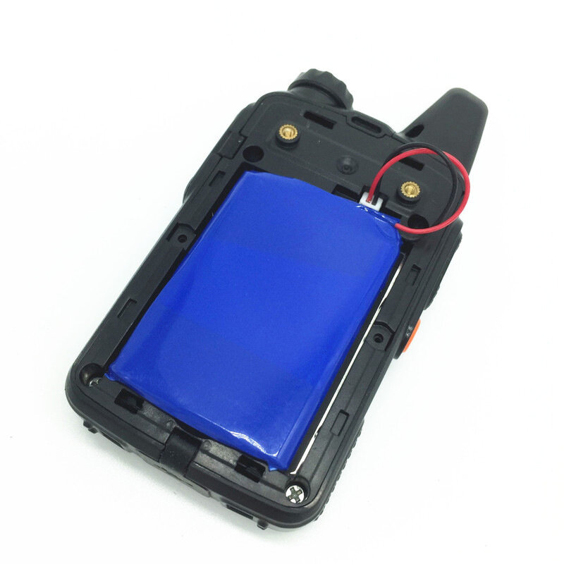 BAOFENG-Mini walkie-talkie BF-T1, batería recargable de iones de litio de 3,7 V y 1500mAh, accesorio de Radio bidireccional T1