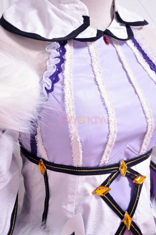 KIYO-KIYO taille personnalisée faite FGO Cosplay destin Grand/ordre Scathach Cosplay Costume Anime robe Halloween Costumes