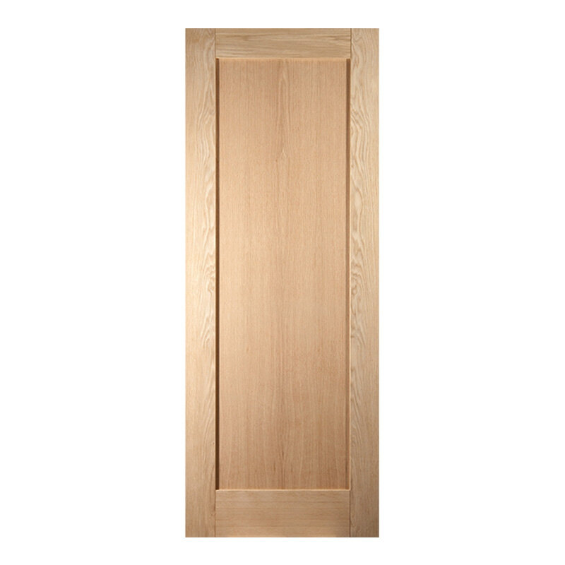 Schallschutz Innen tür WPC Tür verkleidung Holz Shaker Tür für Privathaus