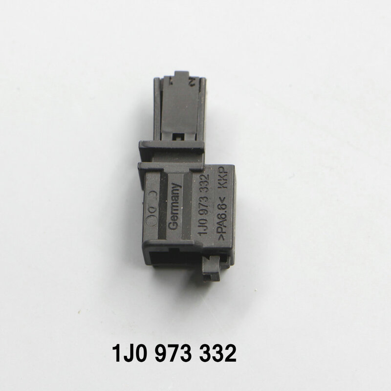 2 Pin/Way Auto High-Pitched Speaker Ambient Brake Light Microphone Plug For VW,Audi 1J0 973 332/1J0 973 119  Plug and connector