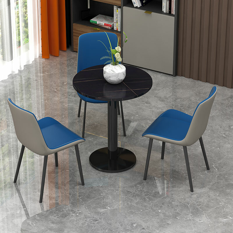 โต๊ะกาแฟเคลื่อนที่สุดหรูเก้าอี้ห้องนั่งเล่นหินสำเนียงโต๊ะกาแฟสีขาวขี้ขลาด gratis ongkir stolik kawowy Design เฟอร์นิเจอร์