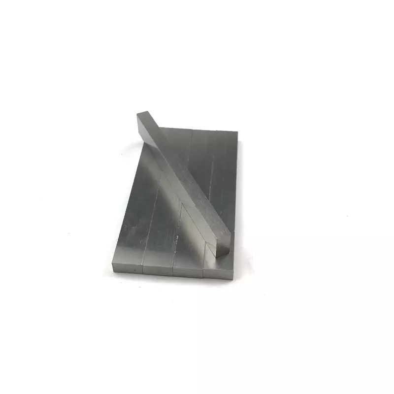 Barra plana de tungsteno puro para contrapeso, densidad de 19,2g/cm3, 116 gramos
