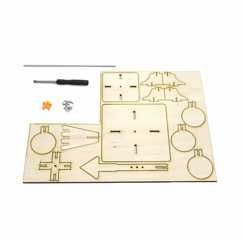 FEICHAO DIY студенческий анемометр для научных экспериментов ручной работы деревянный всепогодный набор для детей игрушка подарок