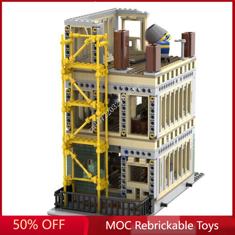 ビルディングブロック,組み立てモデル,教育玩具,アーキテクチャギフト,建設用,MOC-173085個
