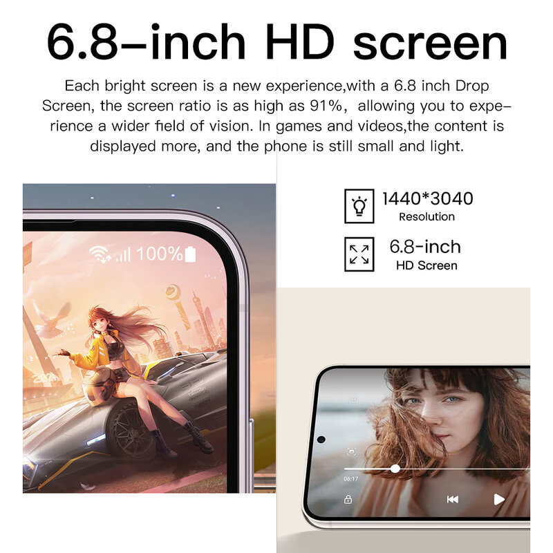 S24 Ultra-teléfono inteligente versión Global, Smartphone con pantalla de 6,8 pulgadas, Android 13, 16GB + 1TB, 6800mAh, 5G, Dual SIM, Snapdragon 8 Gen 2, para videojuegos