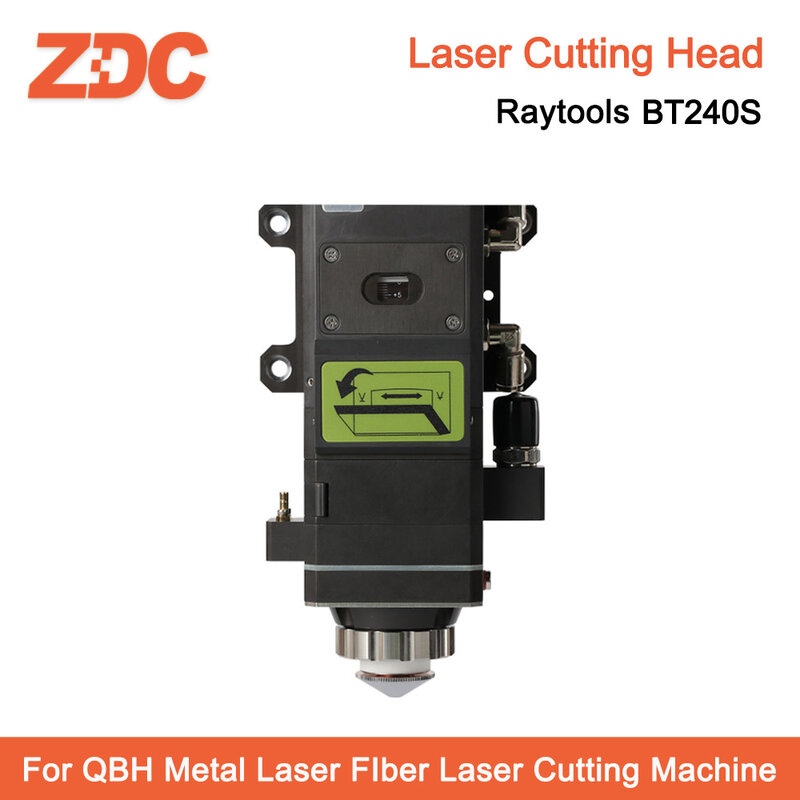Raytools-Cabezal de corte por láser de fibra BT240S, enfoque Manual para máquina cortadora de Metal QBH, 0-3kW