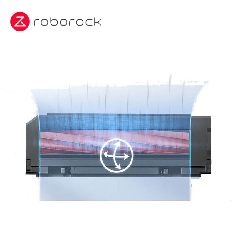 Roborock S7 MaxV Filter tempat sampah, aksesori Ultra asli sikat utama kain pel kantong debu S7maxv plus suku cadang Penyedot Debu