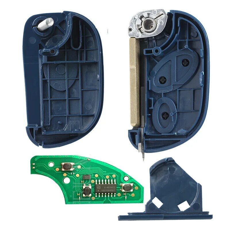KEYECU-llave remota inteligente para Maserati GranTurismo, Chip ID48, ID FCC: RX2TRF937, Fob para Maserati GranTurismo Quattroporte GranCab 433-2005, 2017 MHz