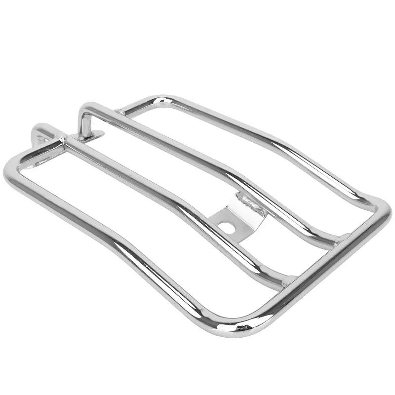 Motorcycle Black Chrome Steel Rear Fender Solo Seat Luggage Rack Support Shelf For Harley XL Sportsters 2004-2021 XL1200 883