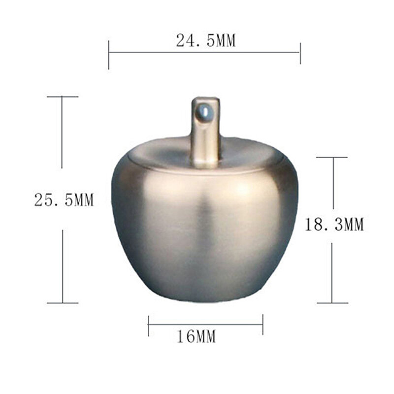 Mini bottiglia di sigillo in acciaio inossidabile bottiglie impermeabili capsula a forma di goccia d'acqua strumento EDC da campeggio all'aperto custodia per pillola sigillata in titanio