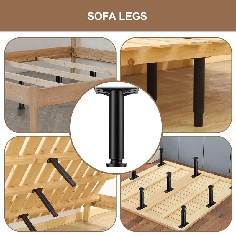 Metal Table Legs Furniture Cabinet Sofa Legs Metal Modern Style Heavy Duty Replacement Feet for Coffee Tables Tv Cabinets Bed