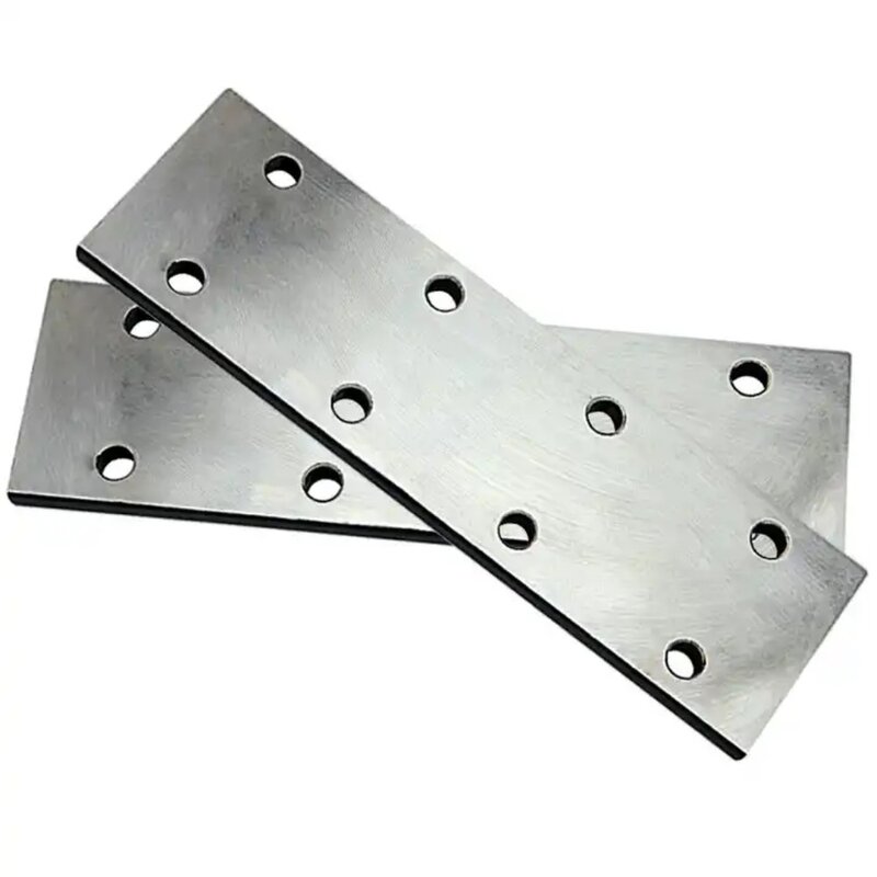 Abrazadera de esquina plana, soporte de esquina de acero chapado en Zinc, estante de Metal plano, Hierro de esquina