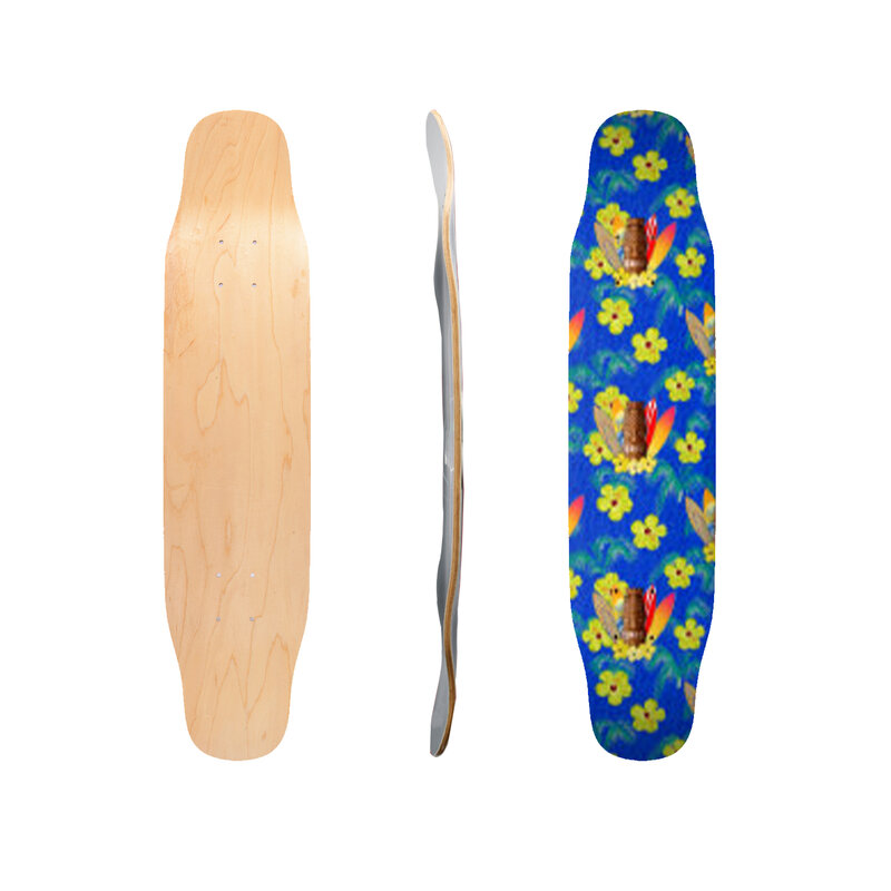 Longboard Personalizado Decks, skate Surf, deck De Skate Elétrico