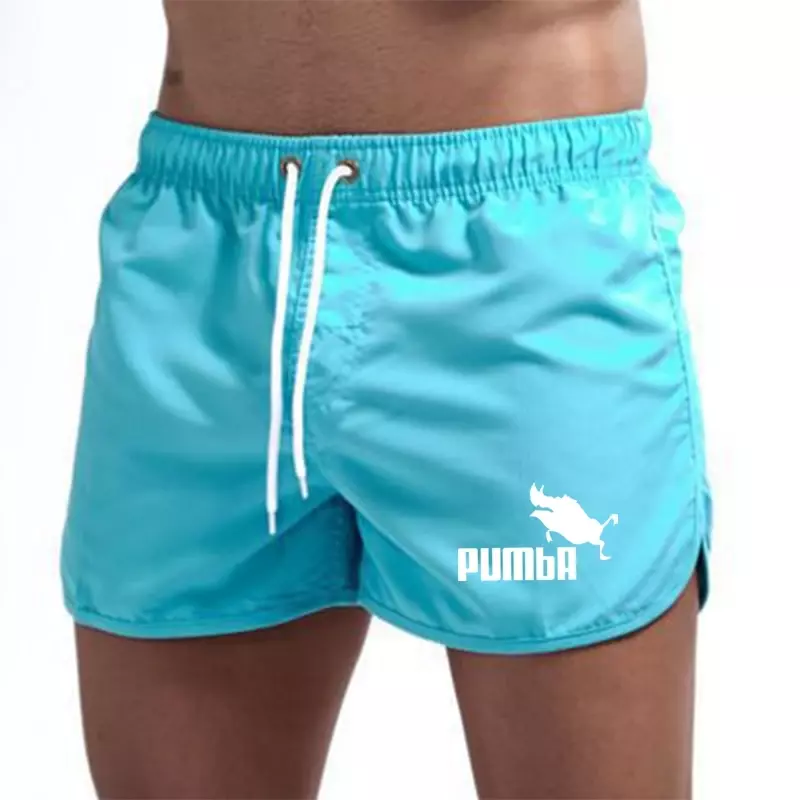 2024 Men's Shorts Summer Swimwear Man Swimsuit Swimming Trunks Sexy Beach Shorts Surf Board Men's Clothing Pants