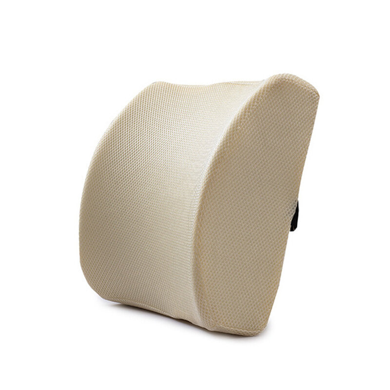 Auto Soft Memory Foam supporto per legname massaggiatore per la schiena cuscino per massaggiatore per la schiena cuscino per la vita per sedia da auto Home Office alleviare