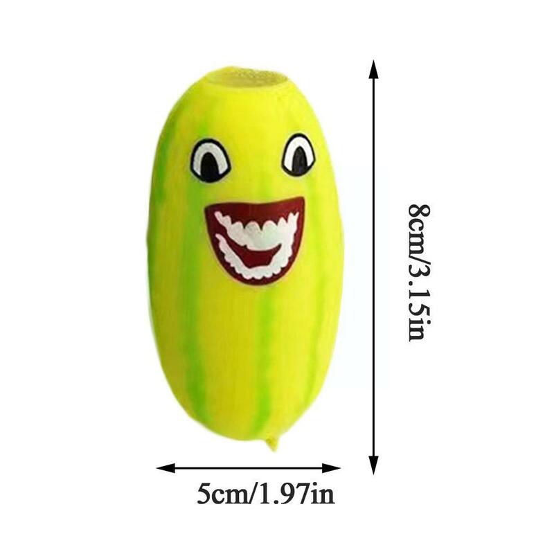 Kreatywna zabawka do ściskania realistyczny kształt piłeczka antystresowa arbuza dla dzieci, aby zmniejszyć niepokój, niezniszczalna zabawka do wyciskania zmysłów Fidget Z0B8