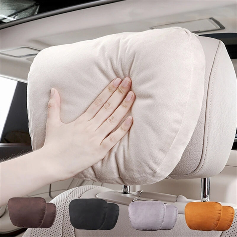 مسند الرأس الرقبة دعم مقعد لمرسيدس بنز مايباخ S فئة تصميم لينة العالمي قابل للتعديل سيارة وسادة الرقبة الراحة وسادة