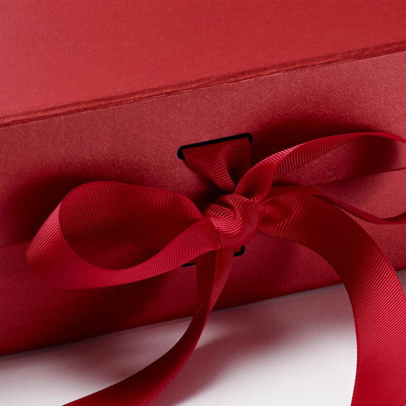 맞춤형 로고 종이 골판지 크리스마스 망치 포장 이브 선물 상자, 리본 닫기 크리스마스 상자