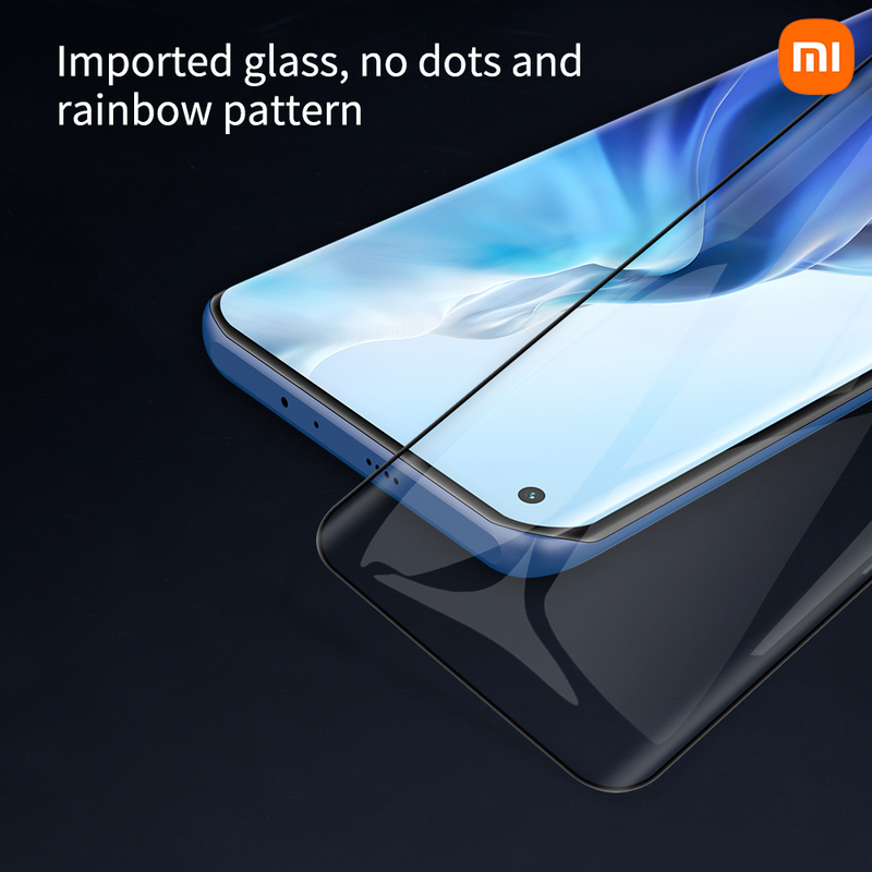 Закаленное стекло NILLKIN CP + MAX для Xiaomi Mi 11 Mi 11 Ultra, Взрывобезопасное закаленное стекло для Xiaomi Mi 11 Pro, Защитная пленка для экрана
