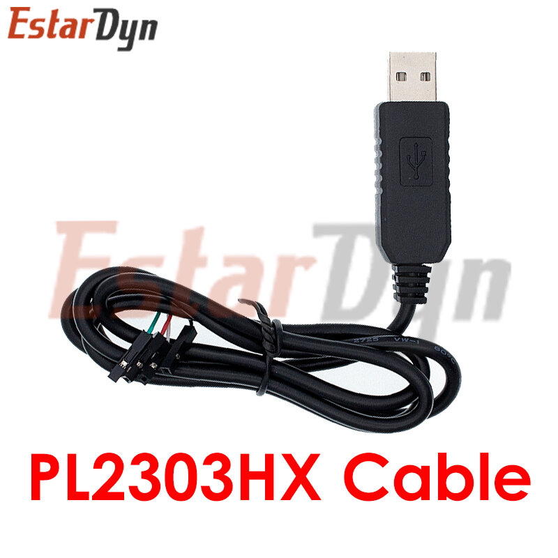 PL2303HX PL2303 Modul Adaptor Konverter USB Ke RS232 TTL/Konverter USB TTL Modul UART CH340G CH340 Modul 3.3V 5V Sakelar