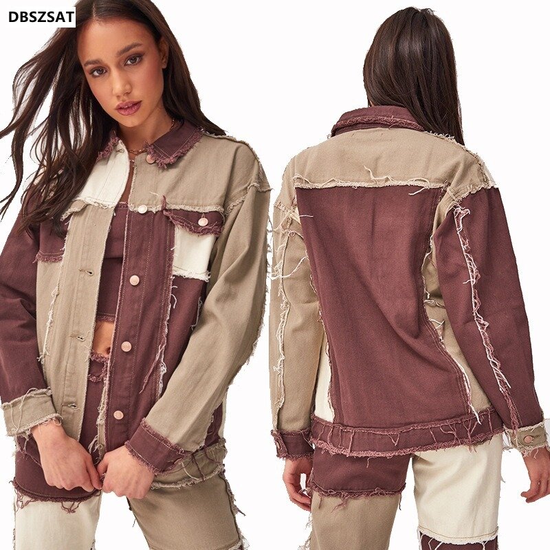 2023 New Autumn Women's Jacket Baseball Coat Women Casual Solid Color Femme Veste XS-XL Kpop Jacket Outwear Dropshipping