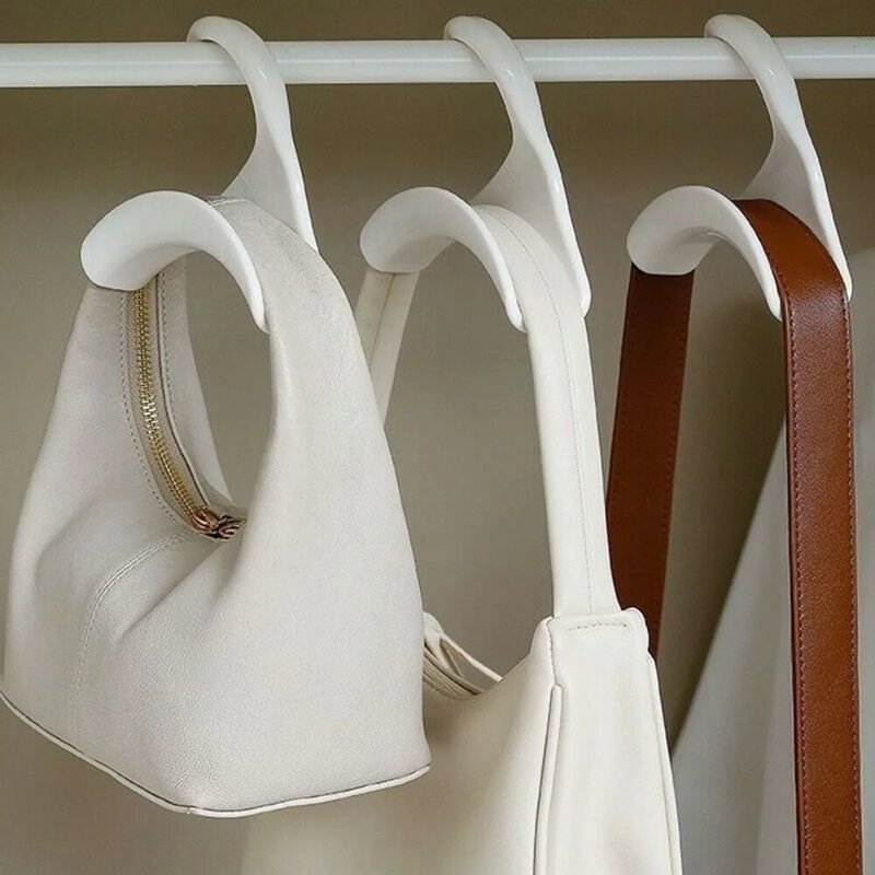 Bag Hook Handbag Arch Hook Tie Scarf Buckle Home Wardrobe Storage Multi-purpose Hook Reusable Wardrobe Storage Organization Tool