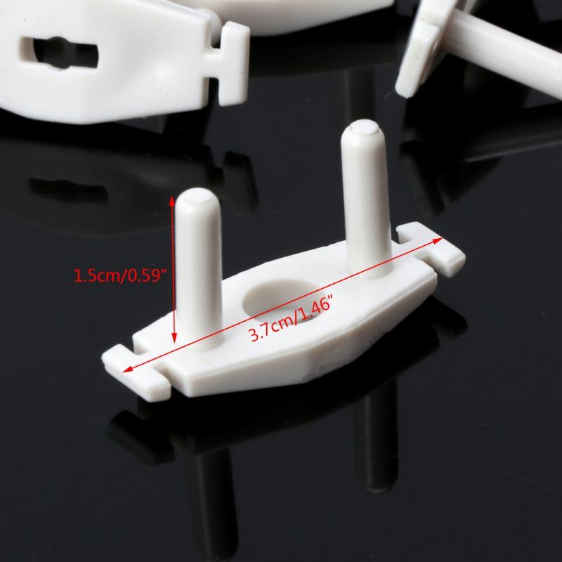 10pcs Germany Power Socket Outlet Plug Protective Cover Baby Kids Children Safety Protector Anti Electric Shock Plugs Protector