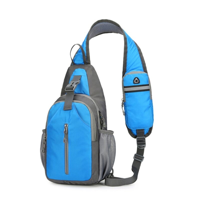 Sling Backpack Hiking Chest Bag Sling Bag Backpacks Large Chest Pocket Casual Daypacks Crossbody Bag Shoulder Backpacks