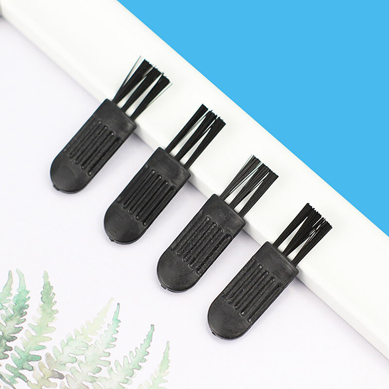 10PCS Mens Shaver Accessory Razor Brush Hair Remover Cleaning Tool Black Plactic Replacement Head Hair Shaving Tools
