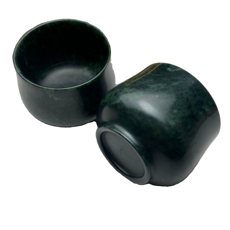 Medicina naturale King Stone Water Cup Teacup Magnetic Tibetan Jade Master Cup Serpentine Stone Jade