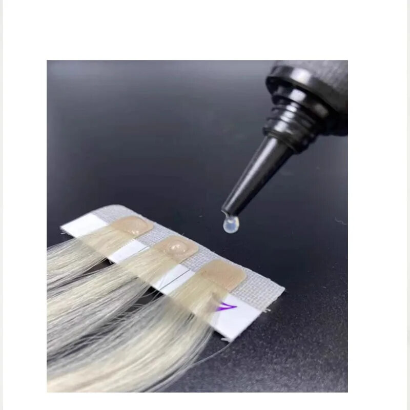 Lem ikatan ekstensi rambut v-light, untuk instalasi ekstensi rambut, lem penjualan laris