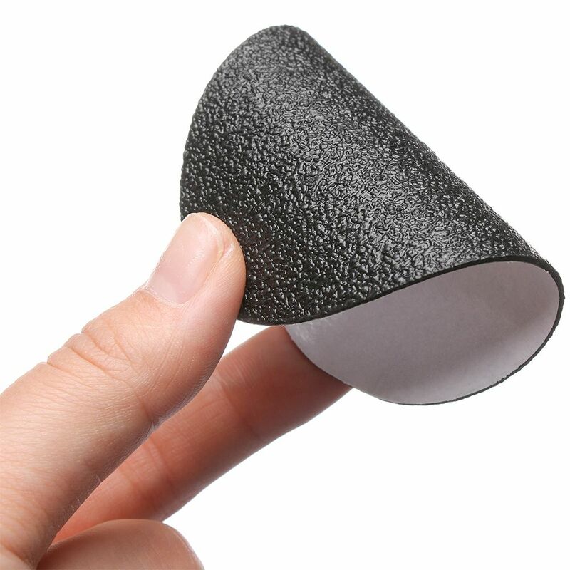 1 Pair Fashion Cushion Insole Self-Adhesive Useful Heel Sole Grip Sole Protectors Shoes Mat Anti-Slip Pads