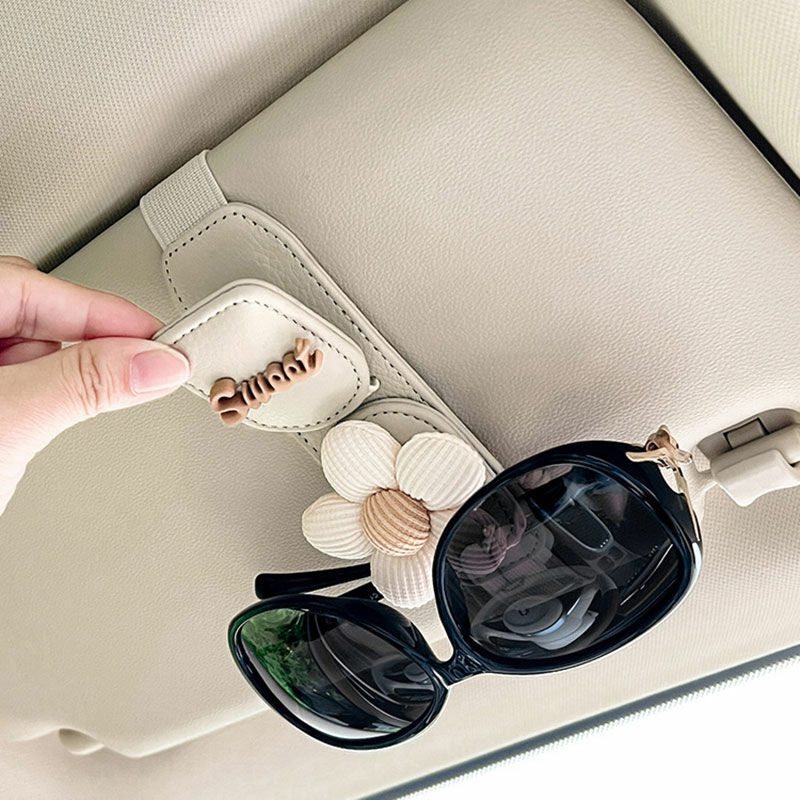2024 NEW Multi-functional car mounted Sunglasses clip Glasses storage rack