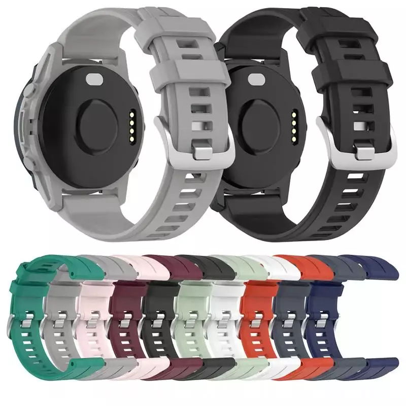 Strap For Garmin Descent G1 Smart Watch 22mm Silica Bracelet Wristband Sport Belt For Forerunner 745 945 935/approach S62 Band