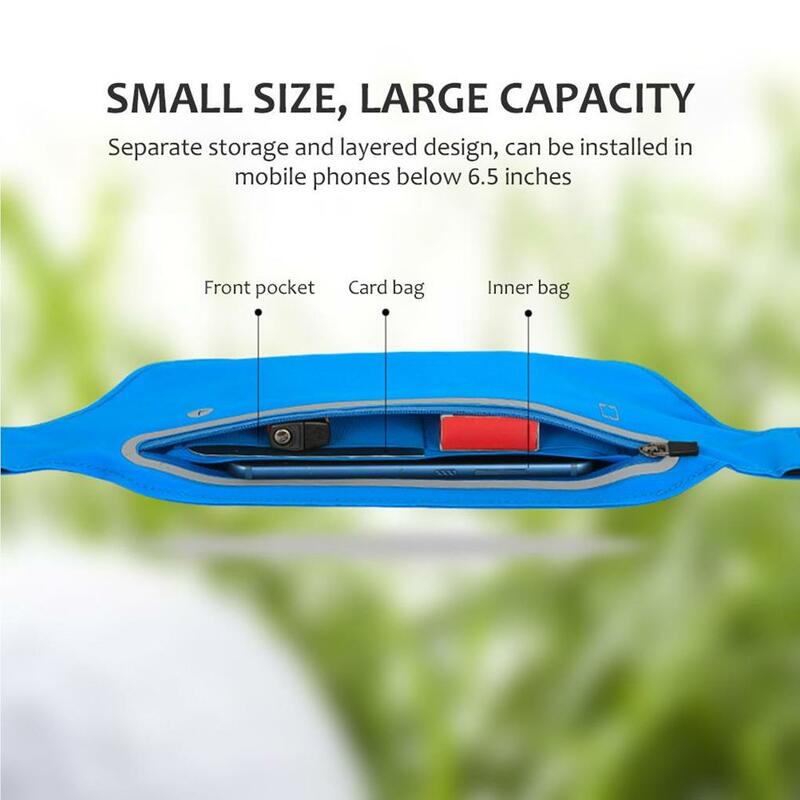 Waist Pack Waterproof Adjustable Container Carrying Pouch Hiking Picnic