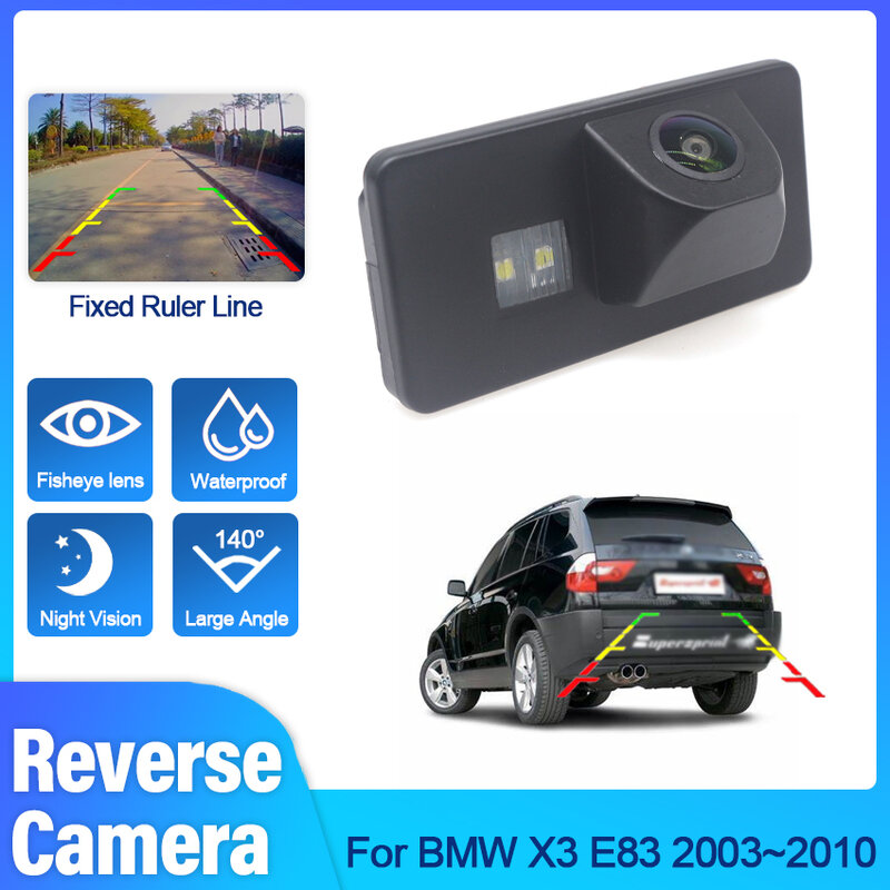 Telecamera per retromarcia per BMW X3 E83 2003 2004 2005 2006 2007 2008 2009 2010 telecamera per retromarcia per visione notturna CCD telecamera per targa