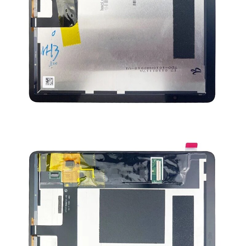 Ponsel Huawei MediaPad M5 Lite, tampilan LCD BAH2-L09 BAH2-W09 W19 10.1 "+ Sensor Digitizer layar sentuh rakitan penuh + perekat