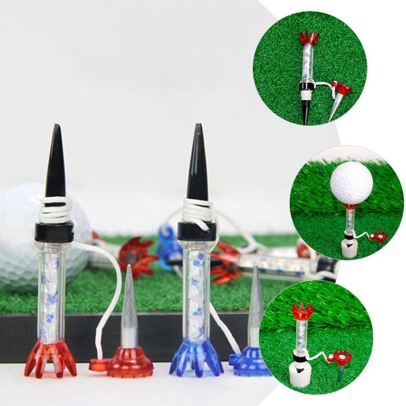 4 pezzi Golf Tee Tack Fixer Magnet Ball Course Supplies accessori magneti per Golfs professionali supporti magnetici per supporti per bambini