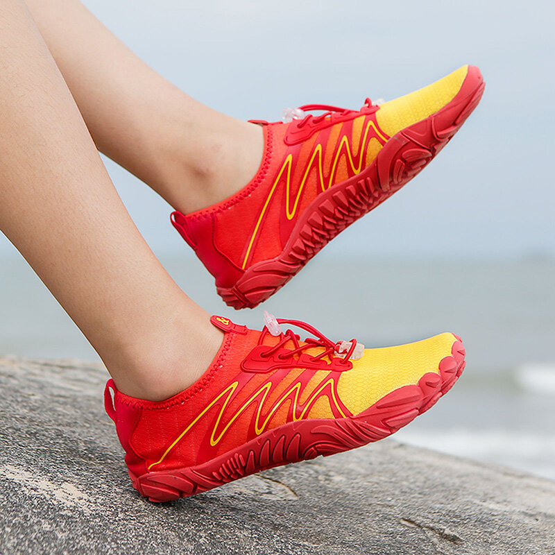 Zapatillas deportivas antideslizantes para hombre y mujer, zapatos de deporte transpirables para caminar al aire libre, para vacaciones en la playa