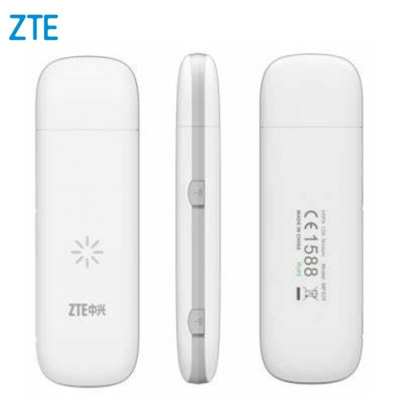 Разблокированный 4G LTE USB модем ZTE MF821 мобильный широкополосный плюс 2 антенны