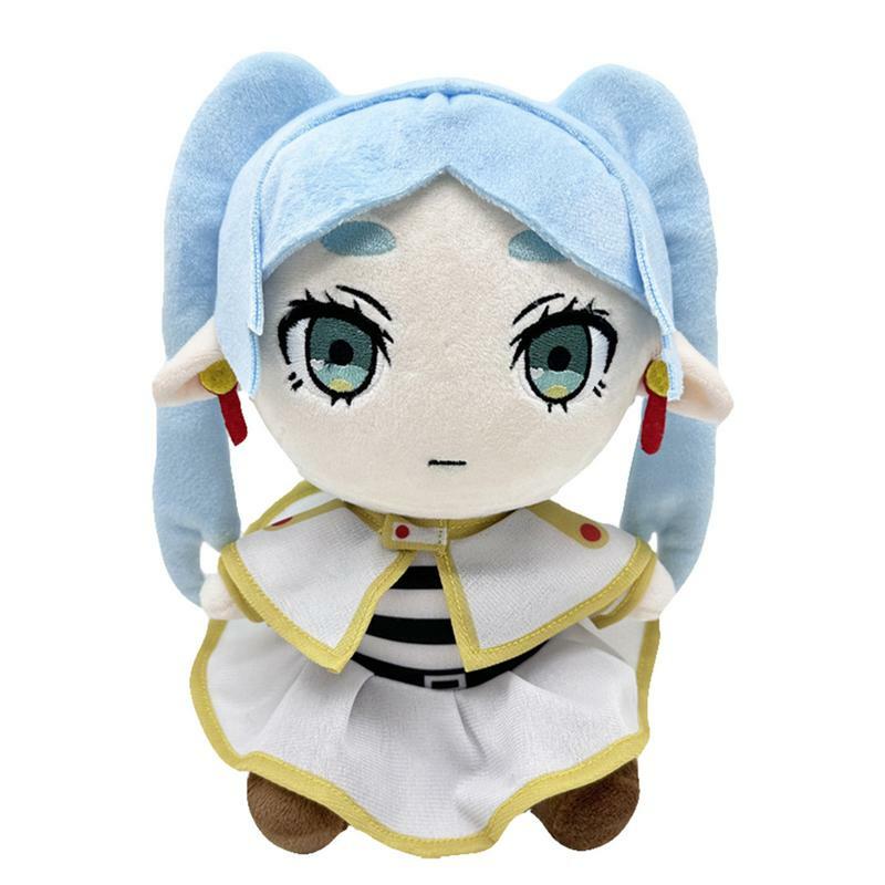 Frieren poza końcem podróży pluszowa zabawka urocza figurka Anime Plushie lalka miękkie wypchane Anime peryferia zabawki dla dzieci dziewcząt