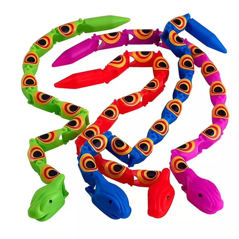 Twist Realistic Simulated Snake Children Funny Tricky Toys Kids Birthday Party Favors Christmas Halloween Gifts Pinata Fillers