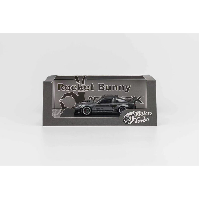 Vorverkauf mt 1:64 Pandem s13 silvia 180sx typex matt grau Diecast Diorama Auto Modell Sammlung Miniatur Spielzeug Mikro Turbo