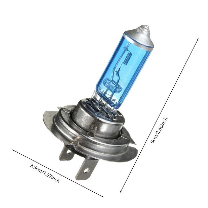 Lampu depan Hid bola lampu depan mobil, bohlam putih berlian 2V 55W/100W untuk mengurangi bahaya sinar rendah mengurangi kecelakaan