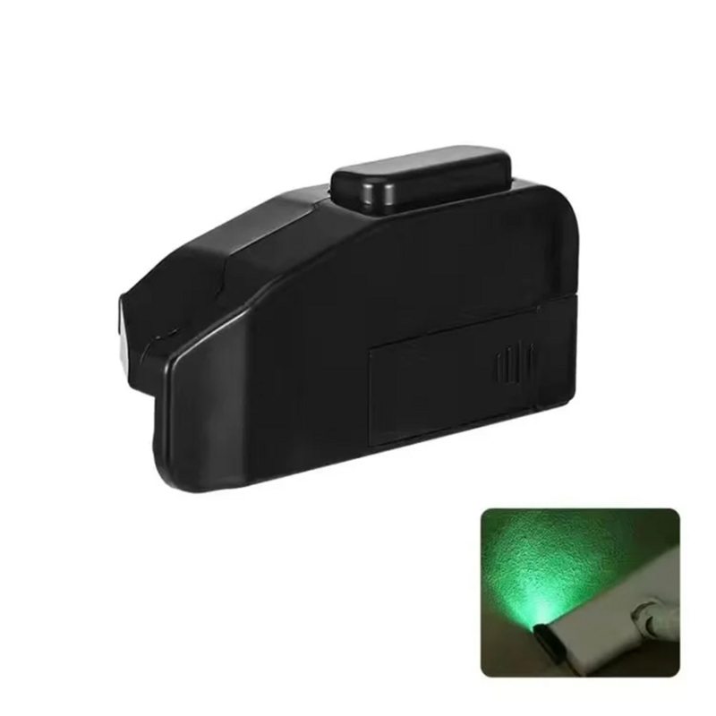 Luz detectora de polvo al vacío, accesorio de luz Led, luz LED verde para cabezal de aspiradora